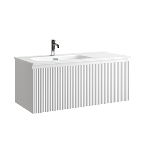 Тумба SANCOS SNOB R 1.0, 99 см, SNR1.0100LW
