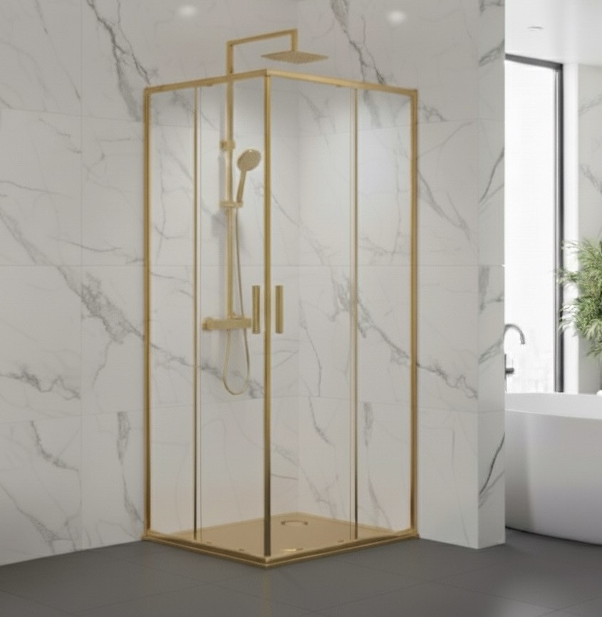 Душевая дверь CeramaLux, 190 см, CL902MG-90