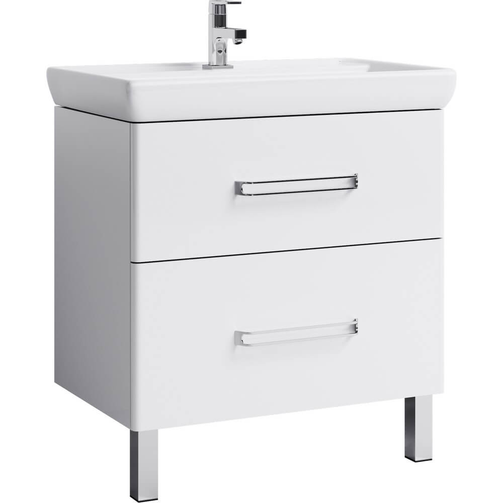 Тумба с раковиной Аqwella Neo NEO0108 Белый...