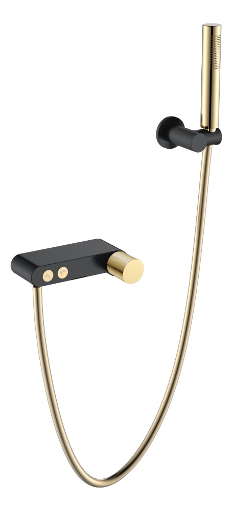 Смеситель для ванны Boheme Stick, золото, 123-BG.2...