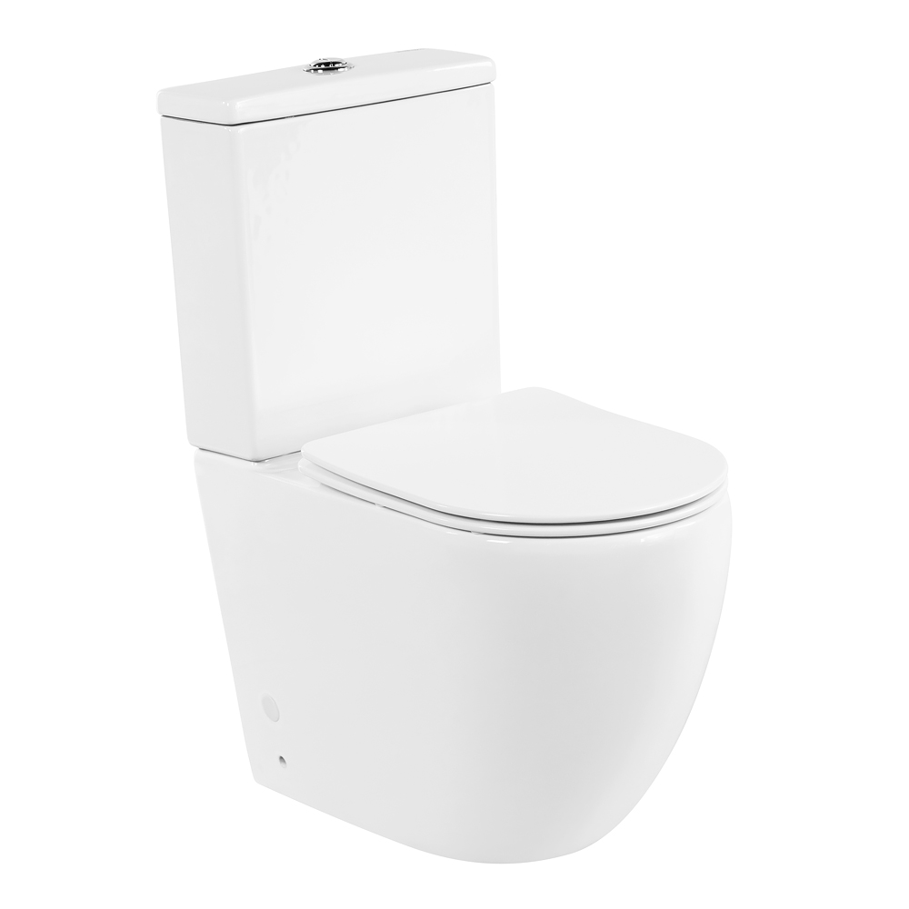 Унитаз с сиденьем BelBagno Amanda, напольный, BB051CPR/BB051SC