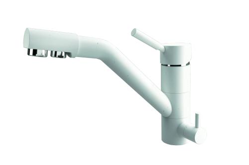 Смеситель для кухни с подключением фильтра Dr. Gans Дуэт DG, поворотный