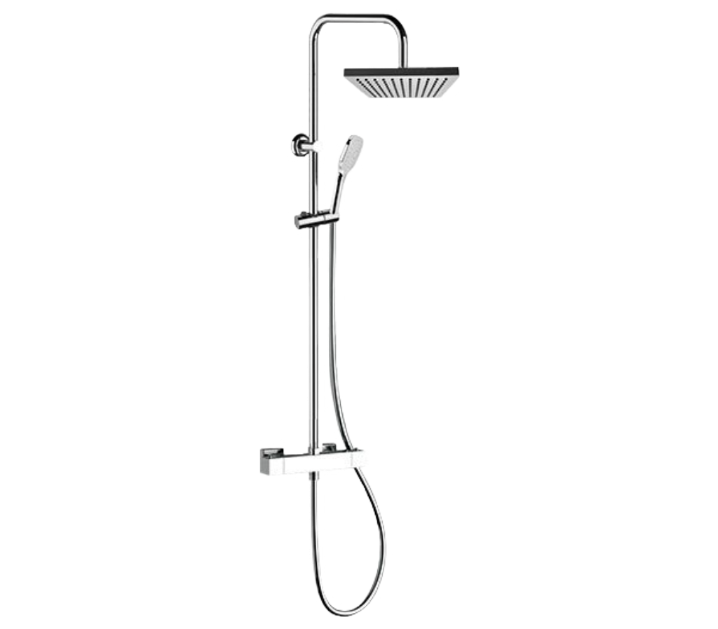 Душевая система Remer Rubinetterie Absolute, хром, ST32X8CPSD25