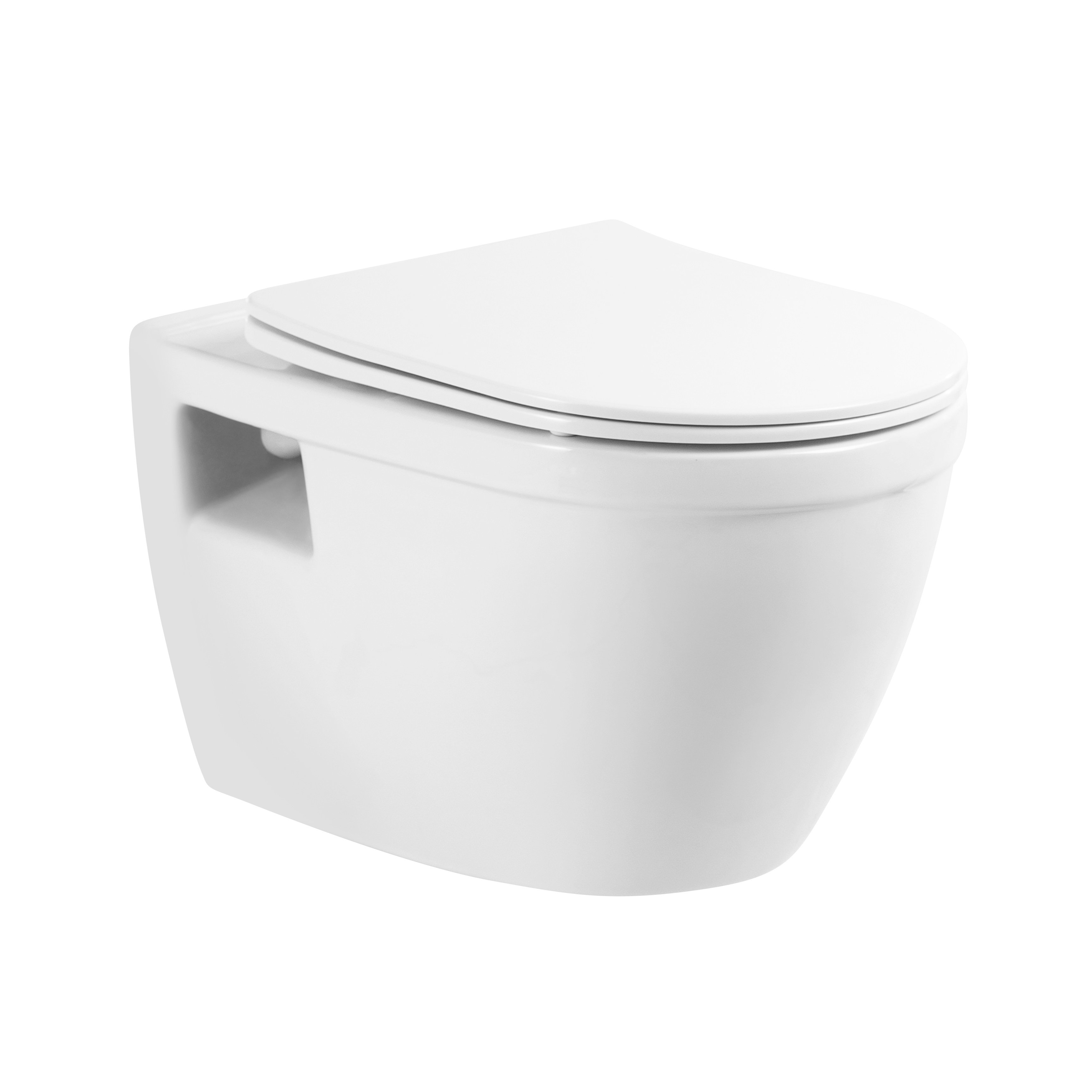 Чаша унитаза BelBagno Loto с сиденьем, подвесной, BB070CHR/S...