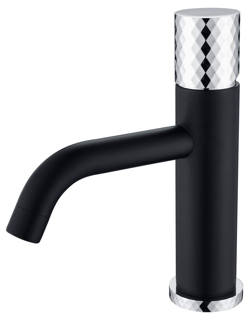 Смеситель для раковины Boheme Stick, черный, 121-BCR...