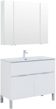 Комплект мебели Aquanet Алвита New, 101 см, белый, 00274184