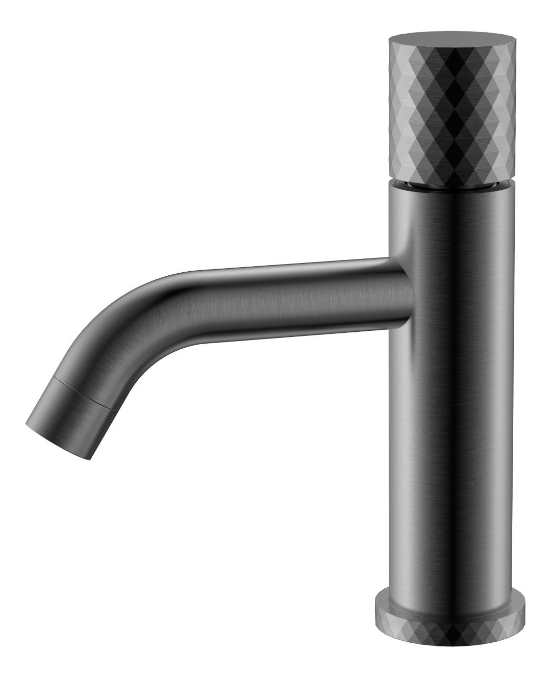 Смеситель для раковины Boheme Stick, графит, 121-GM...