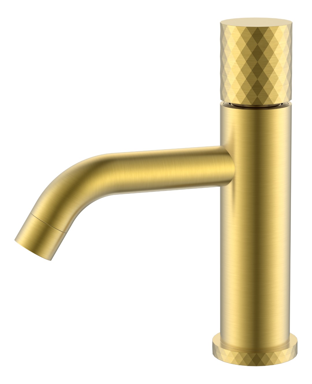Смеситель для раковины Boheme Stick, матовое золото, 121-MG...