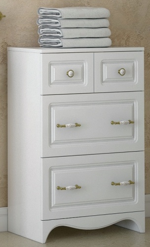 Комод Corozo Классика, 55.5 см, белый, SD-00000329