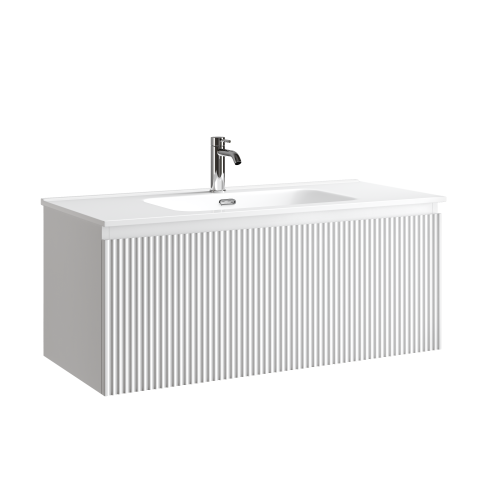 Тумба SANCOS SNOB R 1.0, 99 см, SNR1.0100W