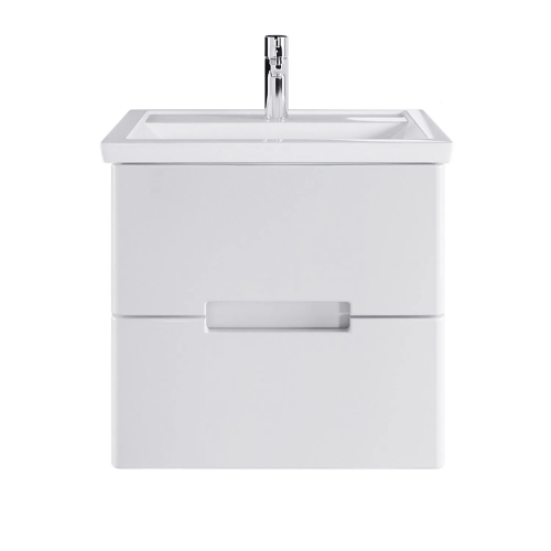 Тумба с раковиной Sanstar Ориана, 50 см, с раковиной Фостер 50, 369.1-1.4.1.КФОС