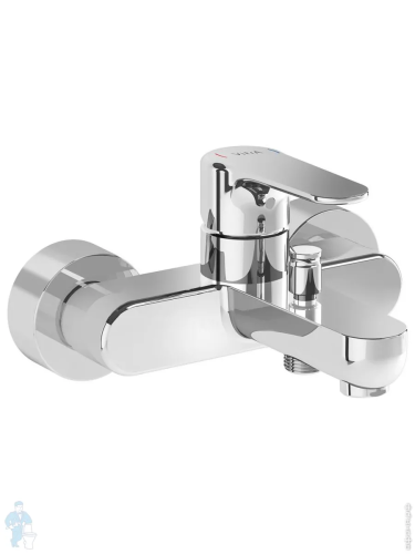 Смеситель для ванны Vitra Root Round, хром, A42725EXP