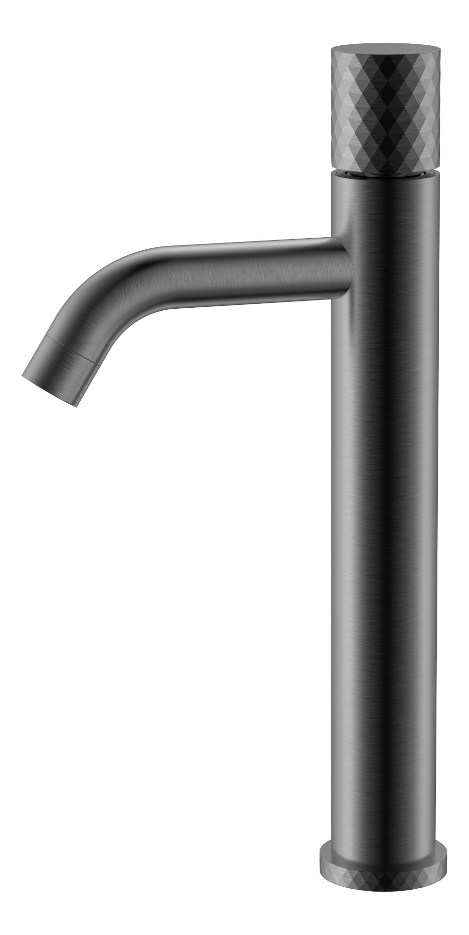 Смеситель Boheme Stick, высокий, графит, 122-GM...