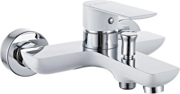 Смеситель для ванны Aquanet Arctic, белый/хром, AF520-20СW...
