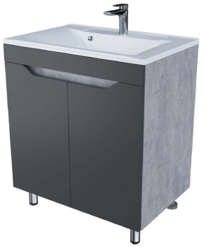 Тумба для раковины Stella Polar Абигель, 80 см, SP-00001130...