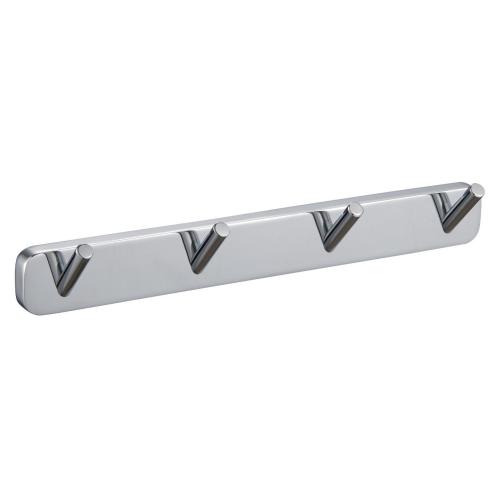 Вешалка с 4 крючками для ванной WONZON &amp; WOGHAND STILL, Хром (WW-6645)