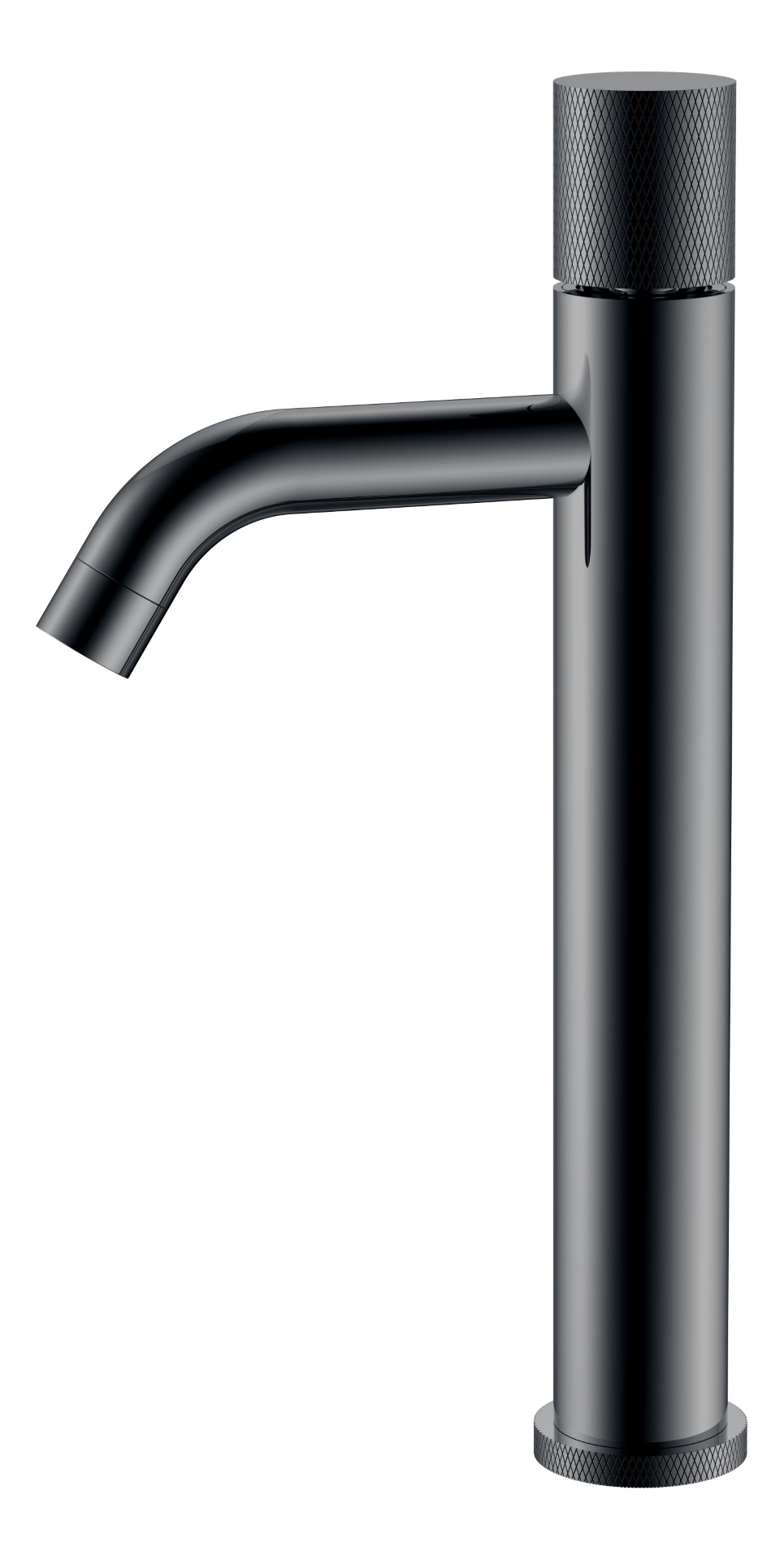 Смеситель Boheme Stick, высокий, графит глянец, 122-SGM.2...