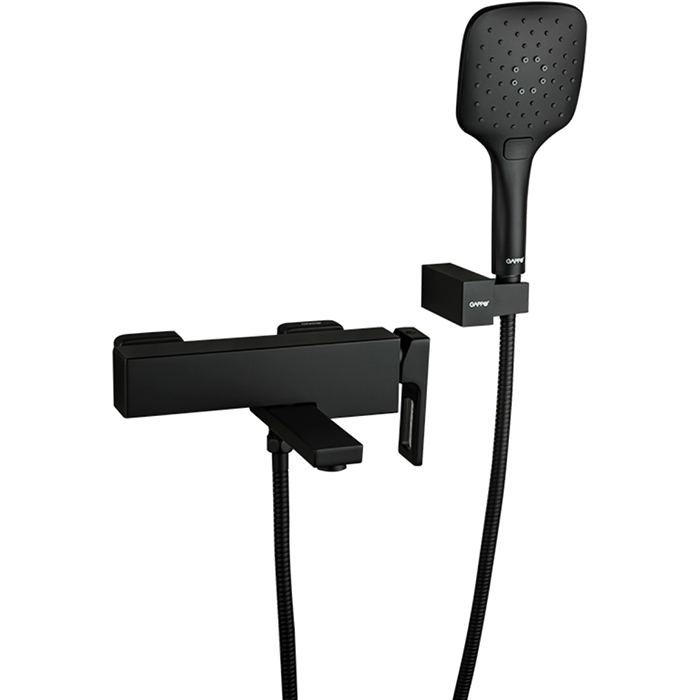 Смеситель для ванны Gappo G17-6, черный, G3217-6...