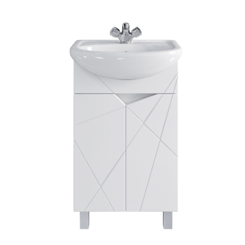 Тумба с раковиной Sanstar Каскад, 50 см, 355.1-1.4.1.КУЮТ