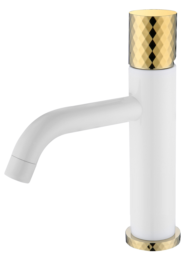 Смеситель для раковины Boheme Stick, белый, 121-WG...