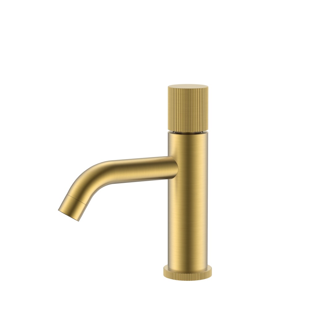 Смеситель для раковины Boheme Stick, матовое золото, 121-MG....