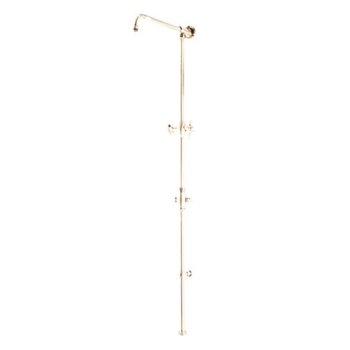 Душевая стойка Caprigo Parts, золото, 99-065-oro