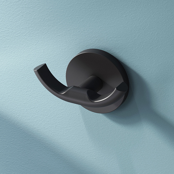 A85A35622 X-Joy, Двойной крючок для полотенец, черный