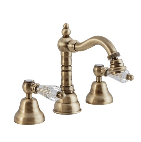 Смеситель для биде Caprigo Adria-Swarovski, бронза, 01-031-vot