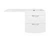 Тумба с раковиной под стиральную машину Style Line Жасмин 2, 120 см, ЛС-00000577