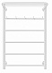 Полотенцесушитель водяной Secado Триада 1 КСП, 80x40, белый матовый, нижнее подключение, 4603777488932 - изображение 1