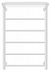 Полотенцесушитель водяной Secado Триада 1 СП, 80x40, белый матовый, нижнее подключение, 4603777488819 - изображение 1