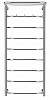 Полотенцесушитель электрический Secado Агата 1 КСП 120x60