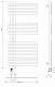 Полотенцесушитель электрический Secado Коредо, 120x50, черный матовый, подключение слева, 4673739253779 - изображение 3