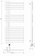 Полотенцесушитель электрический Secado Коредо, 120x50, черный матовый, подключение слева, 4673739253779 - изображение 4