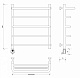 Полотенцесушитель электрический Secado Мерида 1 СП, 60x60, хром, подключение слева, 4603777452377 - изображение 3
