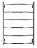 Полотенцесушитель электрический Secado Милан 1 80x50