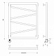 Полотенцесушитель электрический Secado Мирано, 80x50, черный матовый, подключение слева, 4603777441388 - изображение 3