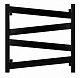 Полотенцесушитель электрический Secado Мирано плюс, 60x50, черный матовый, подключение слева, 4673739247587 - изображение 1