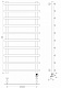 Полотенцесушитель электрический Secado Понтида 1, 120x50, хром, подключение слева, 4603777456580 - изображение 4