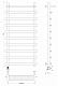 Полотенцесушитель электрический Secado Понтида 1 КСП, 120x50, хром, подключение слева, 4603777456900 - изображение 3