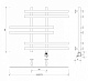 Полотенцесушитель электрический Secado Понтида 6, 60x50, хром, подключение слева, 4603759406756 - изображение 4