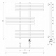 Полотенцесушитель электрический Secado Понтида 6, 80x60, хром, подключение слева, 4603777457426 - изображение 4