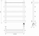 Полотенцесушитель электрический Secado Понтида 1 СП, 60x60, черный матовый, подключение слева, 4673739239605 - изображение 3
