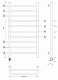 Полотенцесушитель электрический Secado Триест, 120x40, черный матовый, подключение слева, 4673739255711 - изображение 2