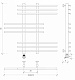 Полотенцесушитель электрический Secado Турин 5, 100x50, черный матовый, подключение слева, 4673739245170 - изображение 2