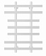 Полотенцесушитель электрический Secado Понтида 2, 80x60, белый матовый, подключение слева, 4673739212349 - изображение 1