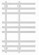 Полотенцесушитель электрический Secado Понтида 3, 80x60, белый матовый, подключение слева, 4673739212486 - изображение 1