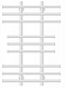 Полотенцесушитель электрический Secado Турин 2, 100x60, белый матовый, подключение слева, 4673739216804 - изображение 1