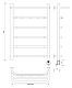 Полотенцесушитель электрический Secado Сандриго 5К 200x31 - изображение 3