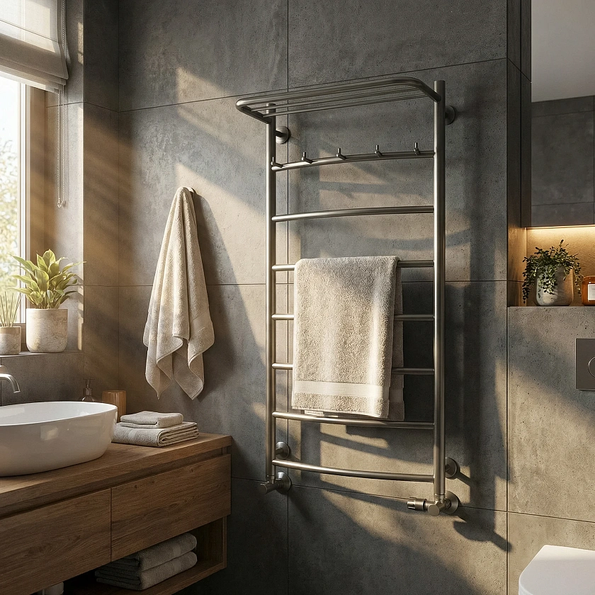 Полотенцесушитель водяной Secado Корсико 1 КСП 60x60